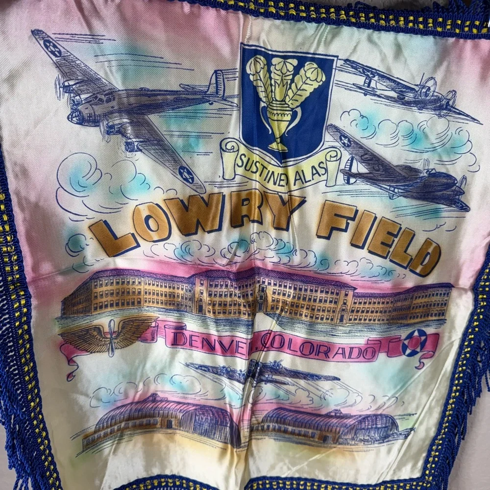 Lowry Field‎ Denver Colorado Pillow Cover